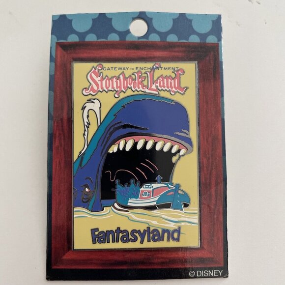Disney 03 Disneyland Attraction Poster LE Pin FANTASYLAND Storybook Land - Picture 1 of 4